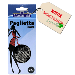 Spugne inox nuovo packaging ecofriendly 2 Pz.