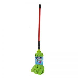 Completo Mop Microfibra Filo Continuo + Manico Allungabile Cm.130